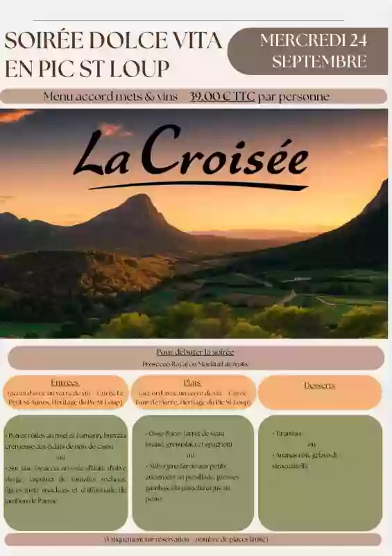 La croisée - Restaurant Clapiers - les meilleurs restaurant de CLAPIERS