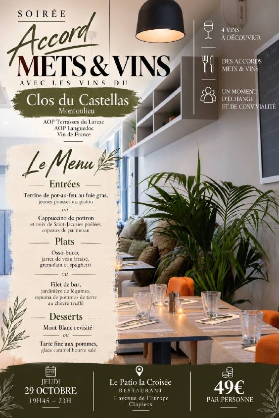 La croisée - Restaurant Clapiers - bien manger CLAPIERS